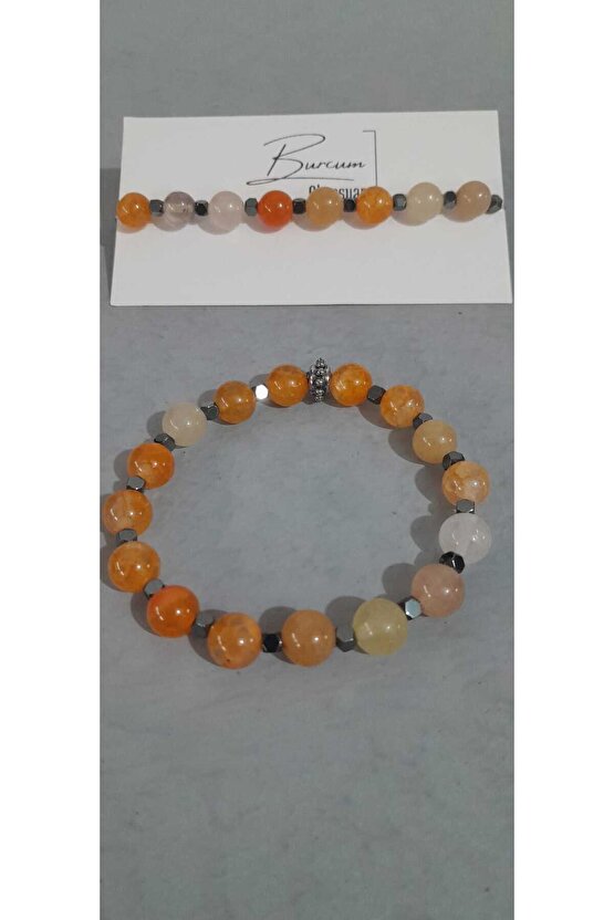 AKİK TAŞI DOĞALTAŞ BİLEKLİK