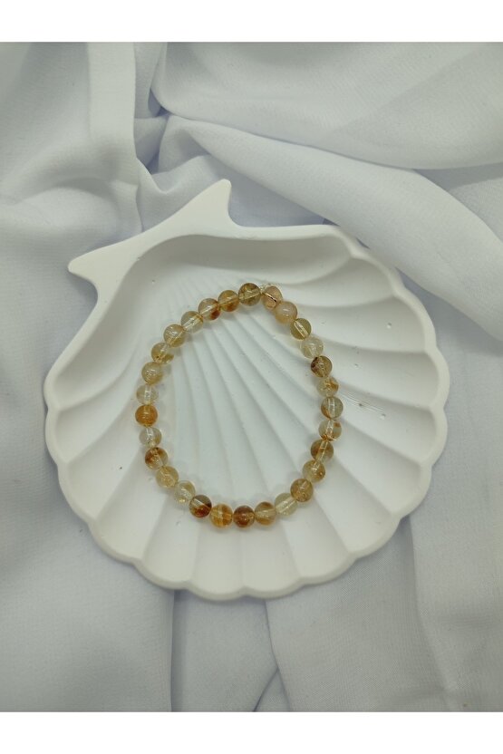 Sitrin Doğal Taş Bileklik