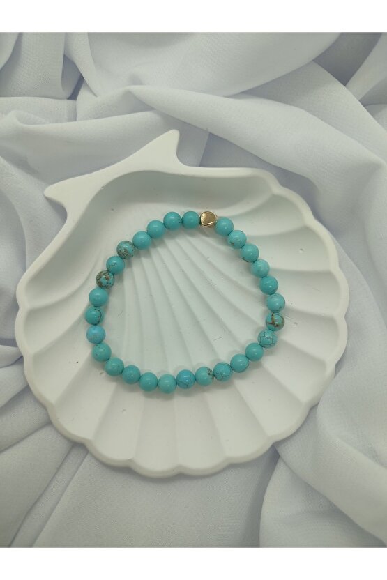 Turkuaz Doğal Taş Bileklik