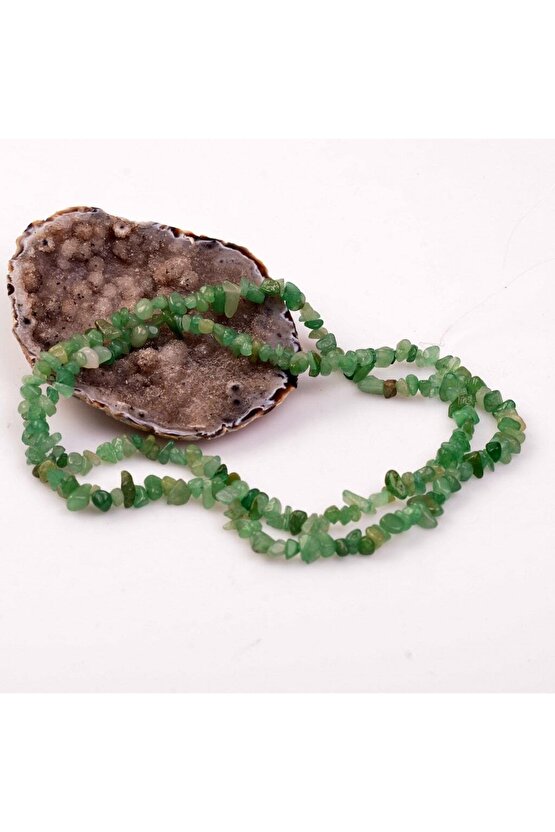 Aventurin Taşı Doğal Taş Kırık Taş Dizi 80 Cm Orjinal Doğal Taş Dizi