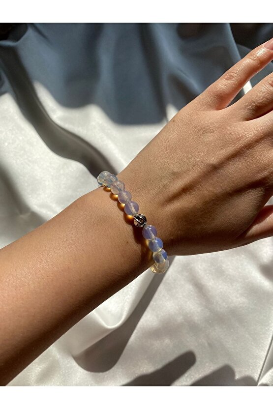 Ay Taşı Doğal Taş Bileklik