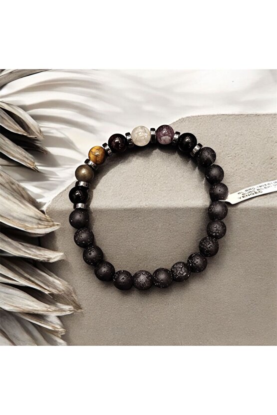 AuraStone Yengeç Burcu Doğal Taş Burç Bileklik