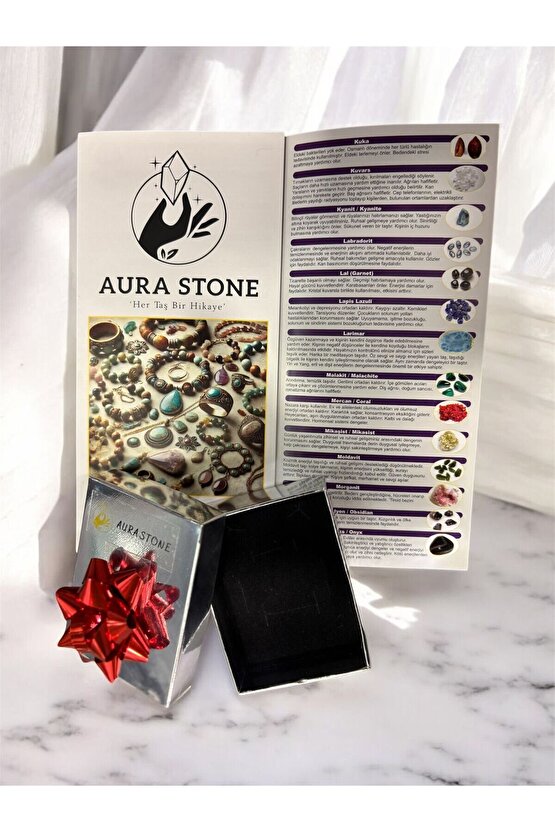 AuraStone Obsidyen Doğal Taş 8mm Bileklik