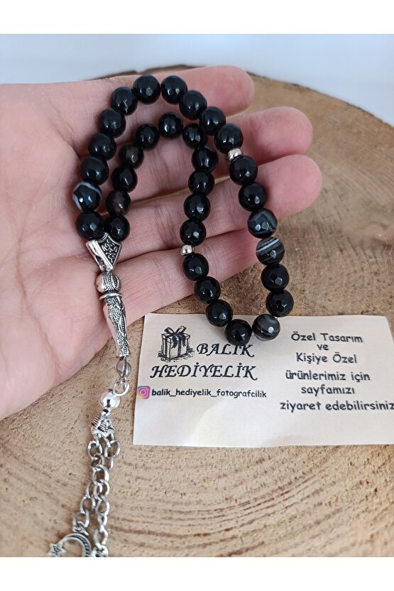 DOĞALTAŞ TESPİH AKİK TAŞI TESPİH 1042