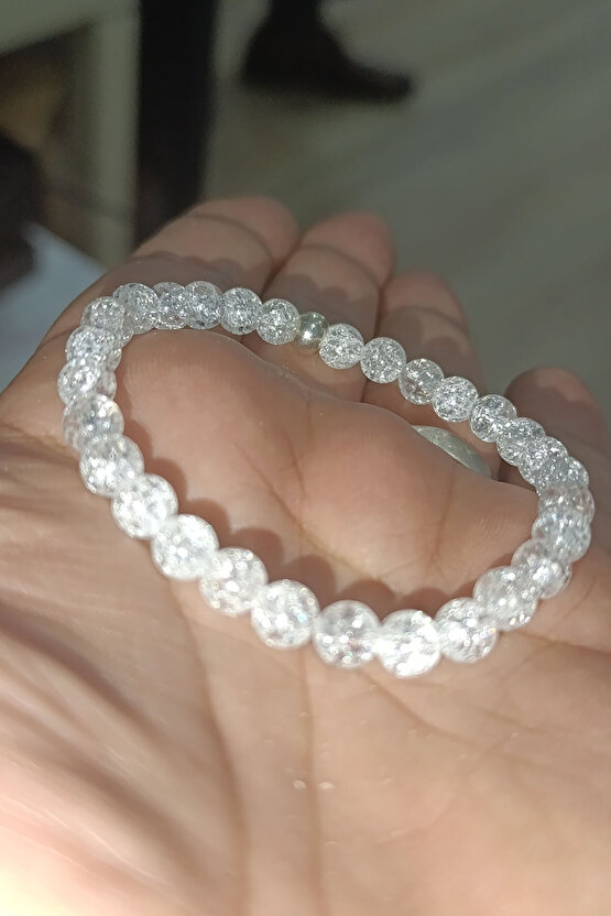 Necef Taşı 6 mm Natural Doğaltaş Bileklik