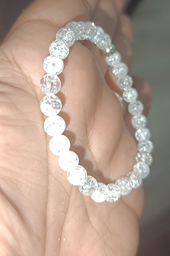 Necef Taşı 6 mm Natural Doğaltaş Bileklik