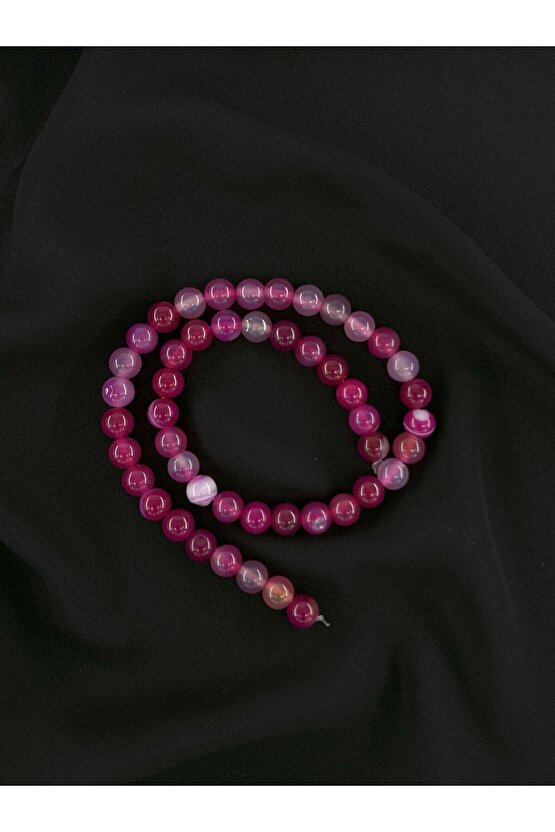 PEMBE AKİK DÜZ KESİM DOĞALTAŞ 8 MM DİZİ