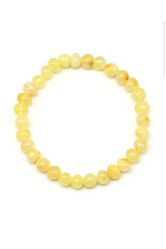 Orijinal Damla Kehribar Yetişkin Bileklik 18 cm