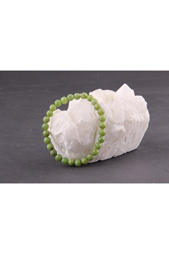 Doğal Taş Yeşim Bileklik 8mm