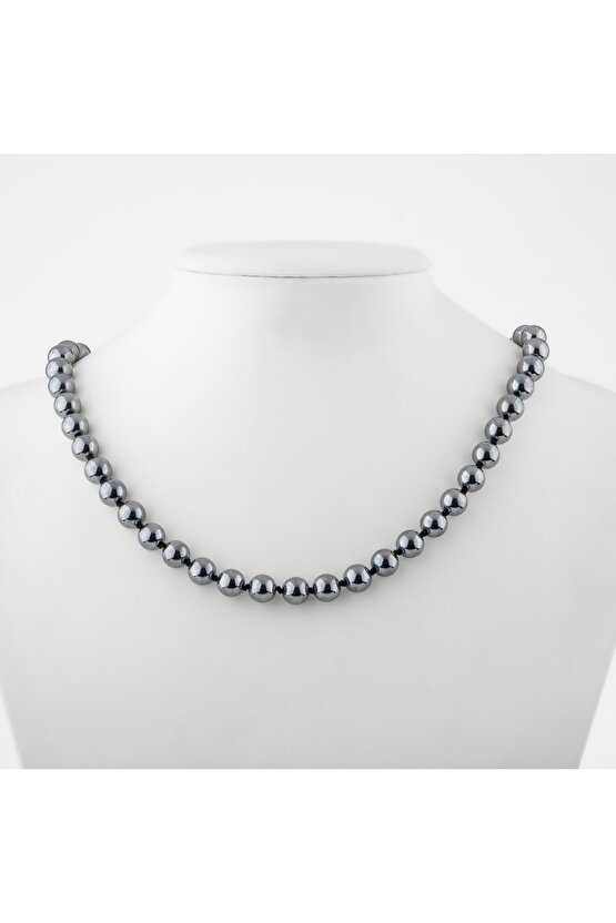 Trehartz 8 Mm Düğümlü Doğal Taş Kolye