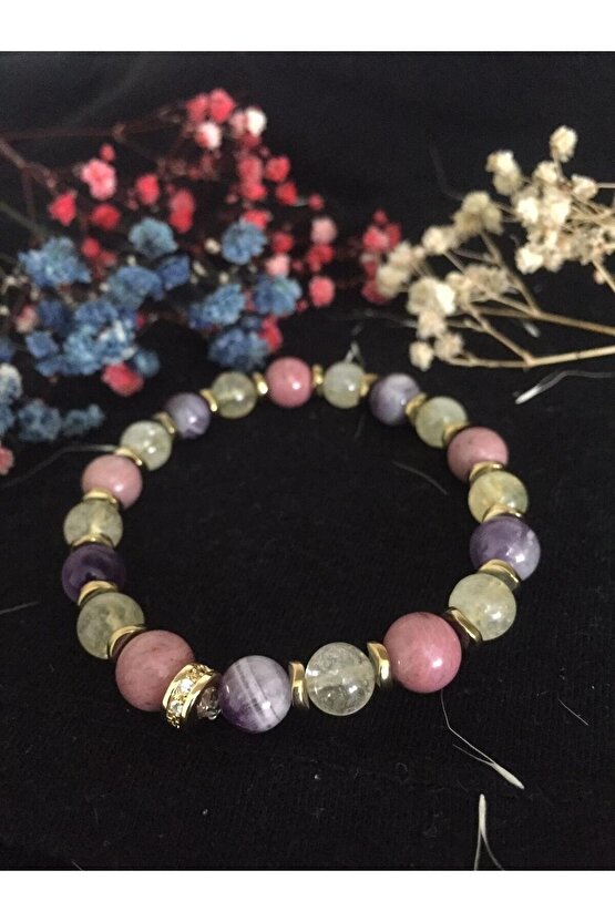 %100 DOĞAL Huzur sevgi sakinlik ve pozitif enerji veren bileklik