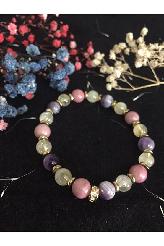 %100 DOĞAL Huzur sevgi sakinlik ve pozitif enerji veren bileklik