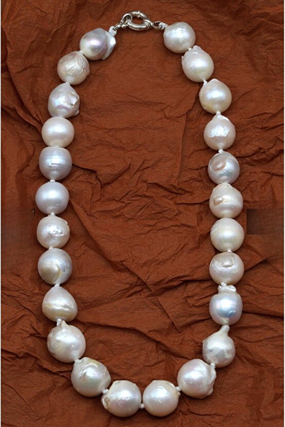 Gerçek Barok İnci Kolye