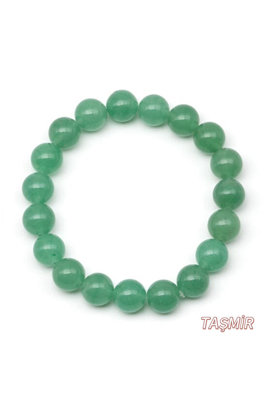 Aventurin Taşı Doğal Taş Bileklik 10 mm