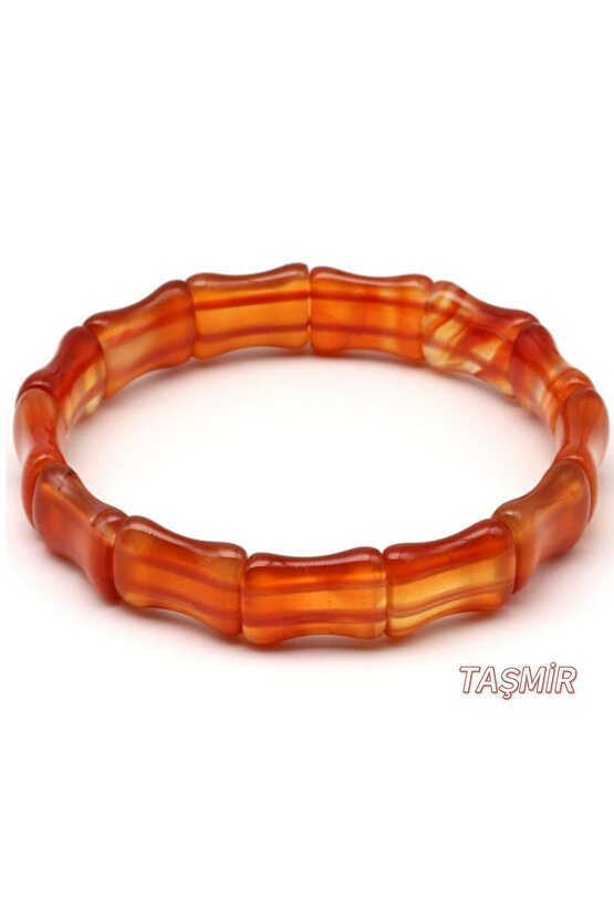 Akik Doğal Taş Roleks Bileklik 10 x 16 mm