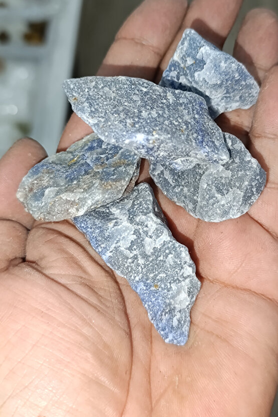 Mavi Aventurin Taşı İşlenmemiş Doğaltaş Kütle 1 Adet