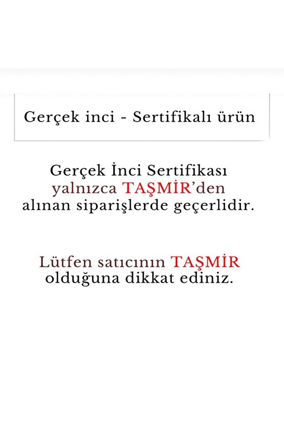 Gerçek Doğal Kum İnci Kolye