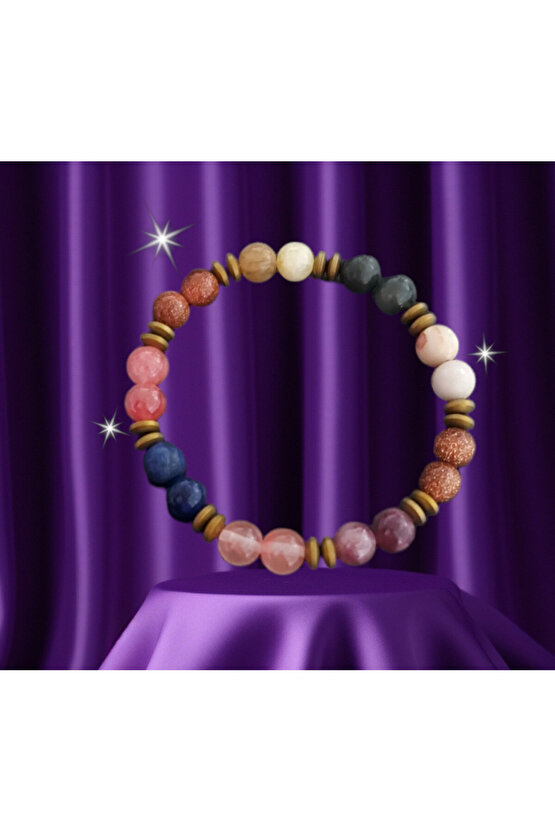 Doğaltaş Şeker Bileklik