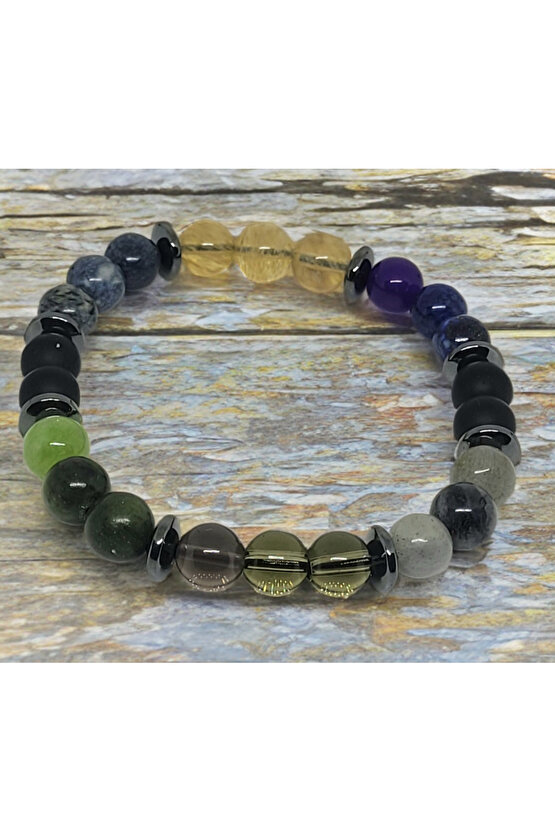 Doğaltaş Erkek Bileklik Takıntı Evham