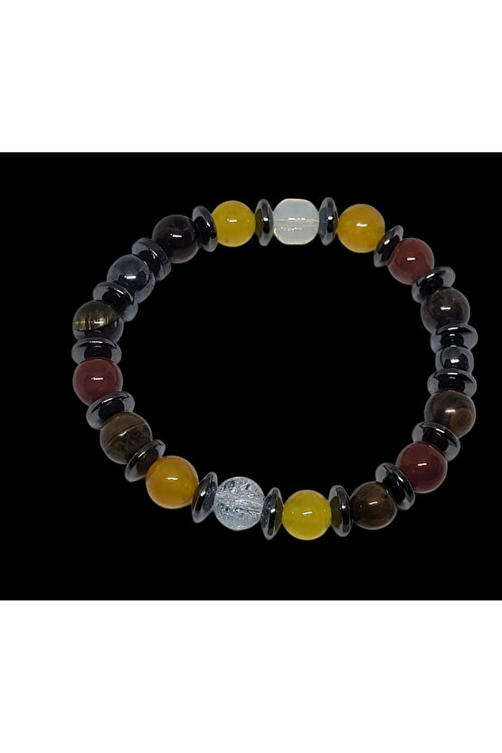 Doğal Taş Para Mıknatısı Bileklik