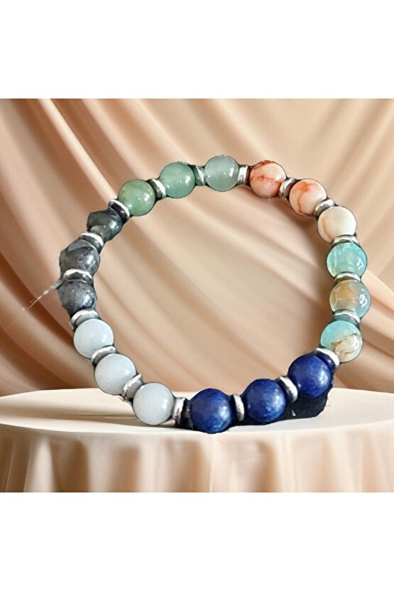 Y. Tansiyon doğal taş bileklik
