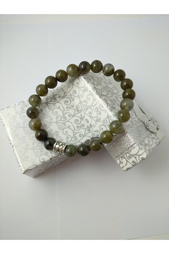 Labradorit Taşı Bileklik Doğaltaş Unisex Bileklik