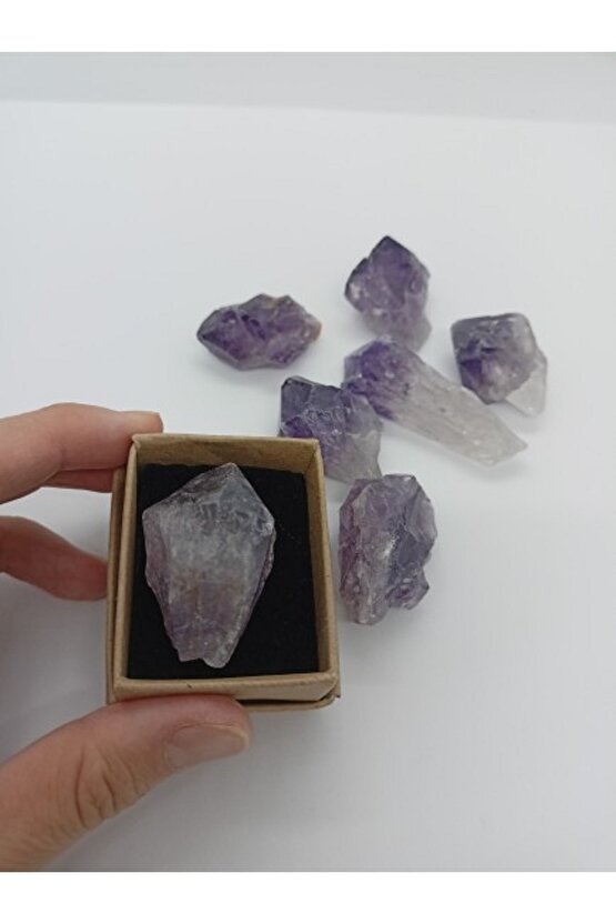 Parça Ametist Taşı  Ham Doğaltaş Biblo (20-30 Gr) Adet Fiyatıdır.