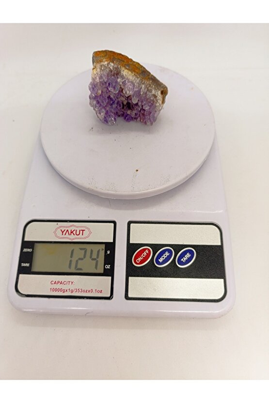 AMETİST TAŞI MİNİ KÜTLE  HAM DOĞALTAŞ BİBLO -1016