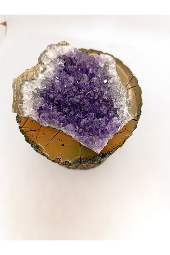 AMETİST TAŞI MİNİ KÜTLE  HAM DOĞALTAŞ BİBLO -1018