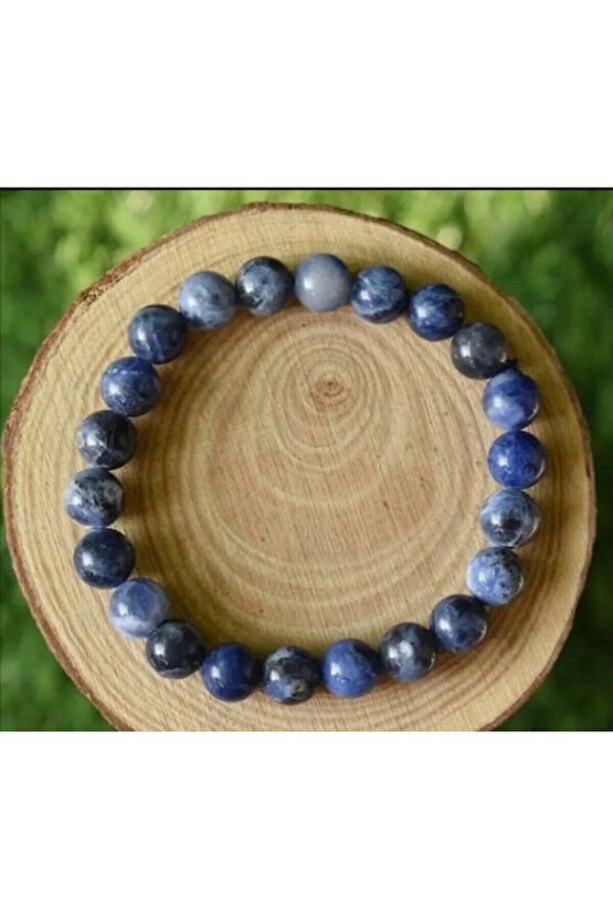 şifali sodalite - sodalit bileklik - Zihin açıklığı ve mantık taşı - doğal değerli taş