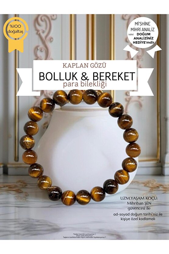 DoğaltaşBolluk Bereket Bilekliği