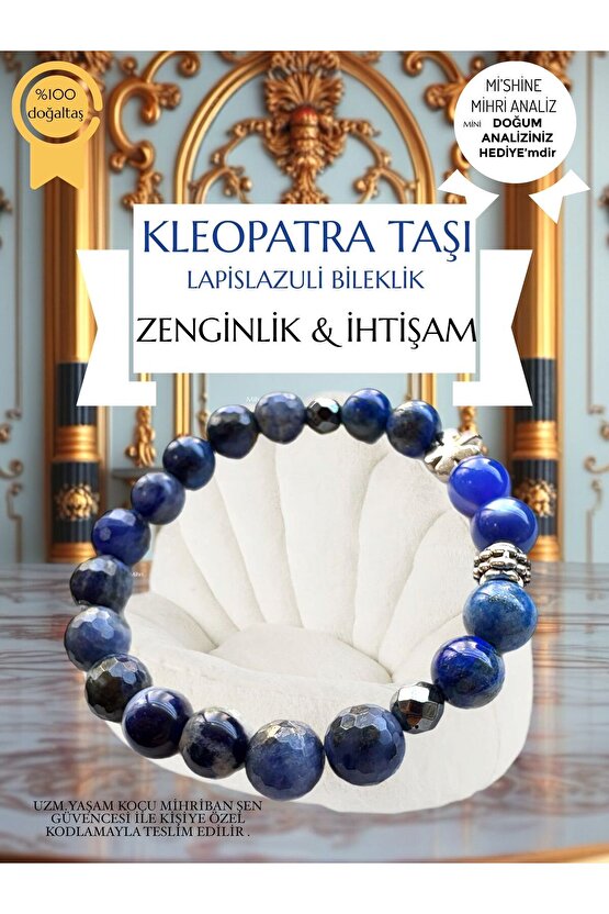 Doğaltaş Zenginlik ve İhtişam Bilekliği