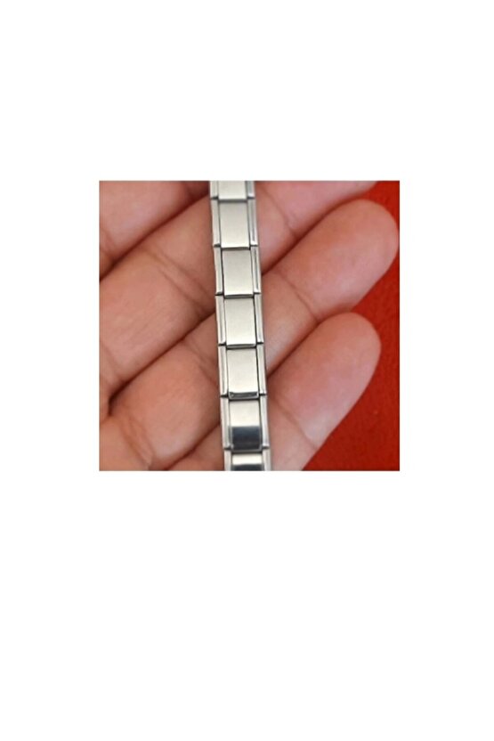 TAYEM Çelik Italyan Bileklik Çarmlı