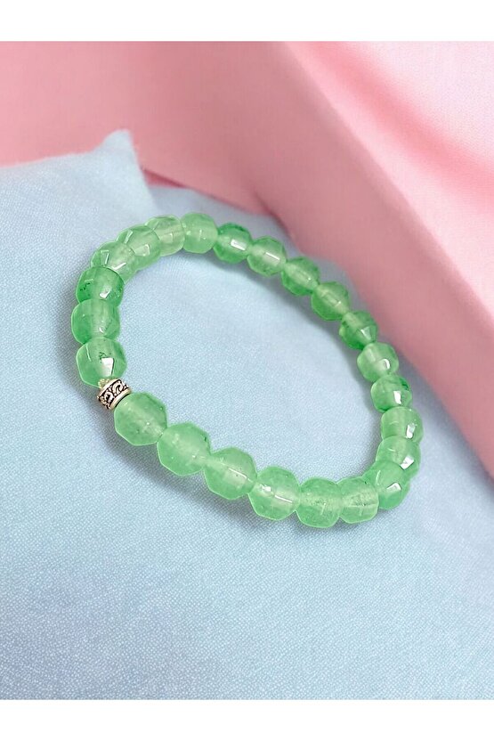 Doğal Taş Aventurin Taşı Bileklik