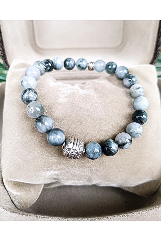 Doğal Taş Erkek Bileklik Şahin Gözü