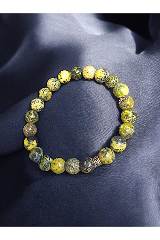 Doğal Taş Zebercet Taşı Bileklik