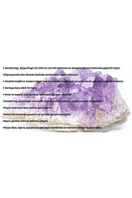 Kalp Doğal Taş Kolye