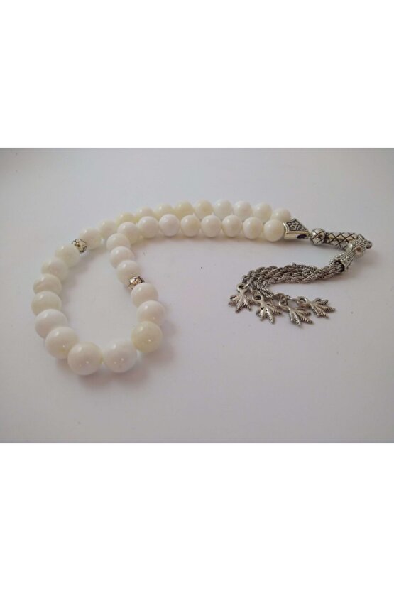 Sedef Taşı (bereket Taşı) Tespih  Doğaltaş Tespih