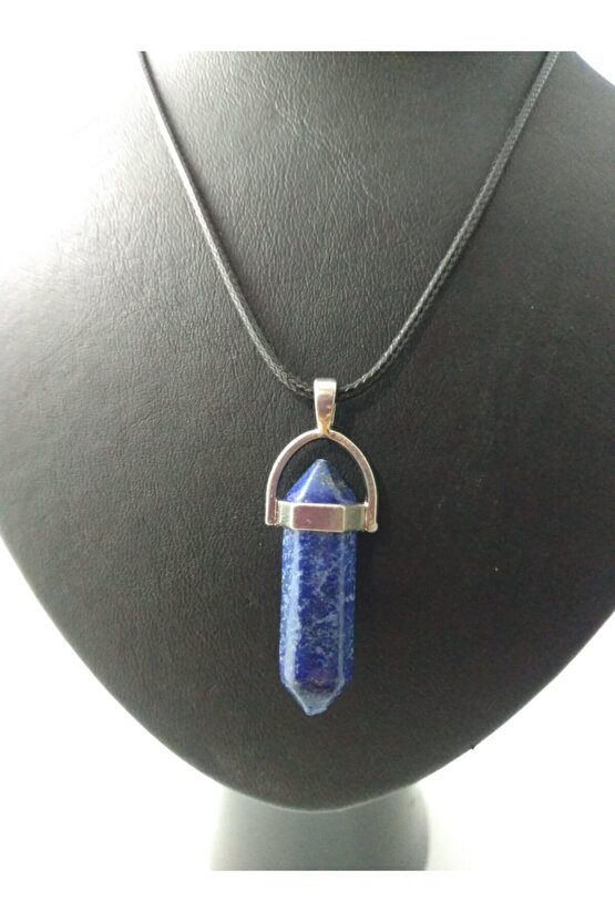 Lapis Lazuli Taşı Kolye Çivi Şeklinde Doğaltaş Kolye
