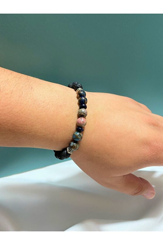 Murano Kuvars - Radonit Doğal Taş Bileklik