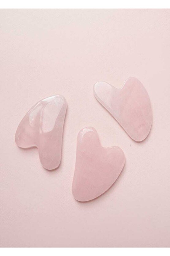Pembe Kuvars Gua Sha
