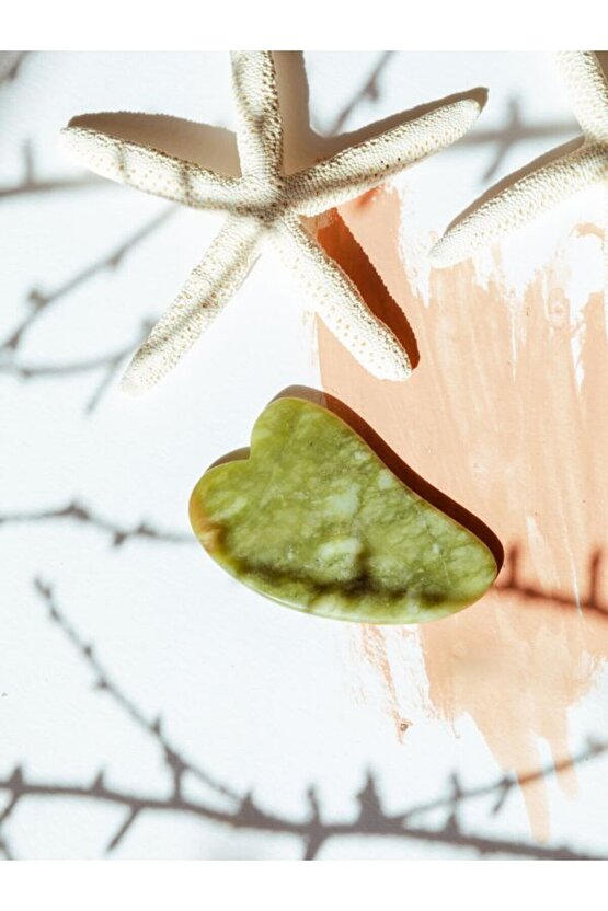 Yeşim Gua Sha Yüz Masaj Aleti