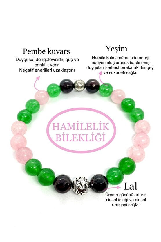 Doğaltaş Hamilelik Bilekliği