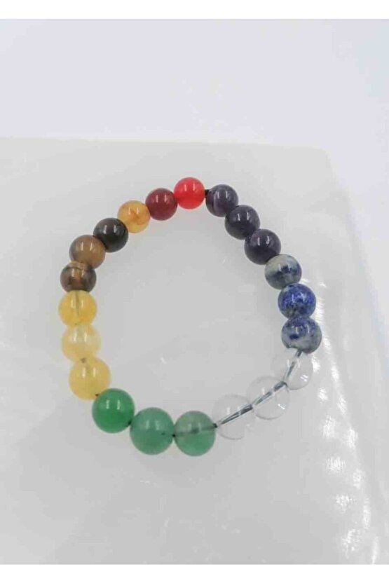 7 Çakra Doğal Taş Bileklik