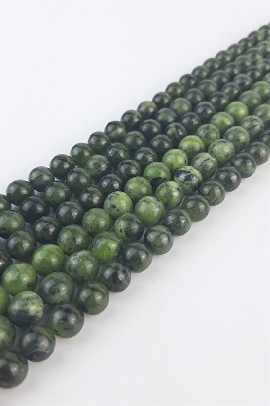 Kanada Yeşimi Doğal Taş 1 Dizi 8 Mm Helsinki