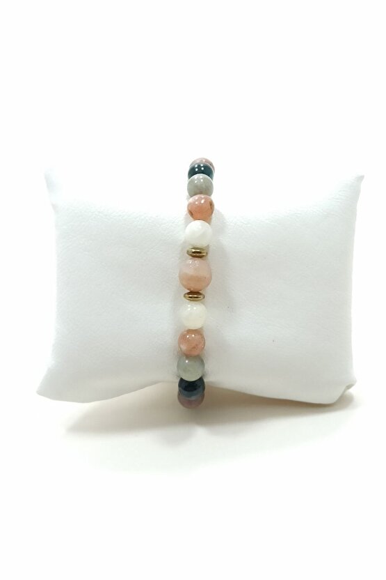 Kilo Kontrol Bilekliği Ay Taşı Labradorit Doğal Taş Bileklik Helsinki