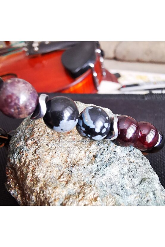 Nazar  Doğaltaş Bilekliği