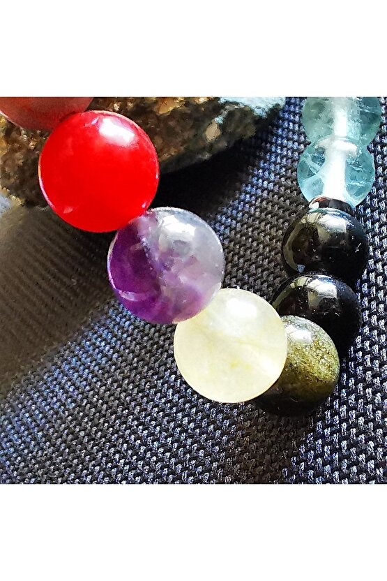 Mide  Doğaltaş Bilekliği