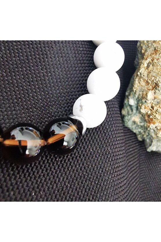 Korku  Doğaltaş Bilekliği