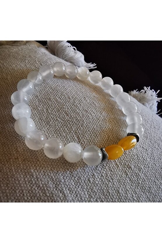 Nodül  Doğaltaş Bilekliği